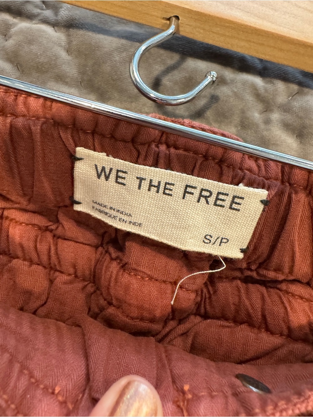 Free People Rust Pants Size Small - Picture 3 of 7